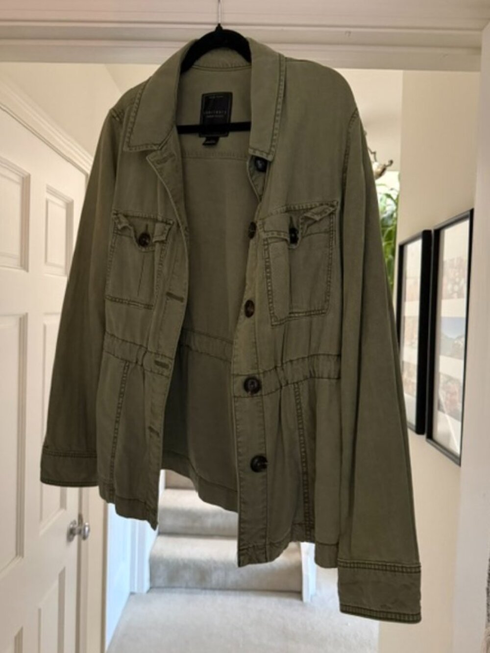 Sanctuary Green Utility Jacket - Size Large